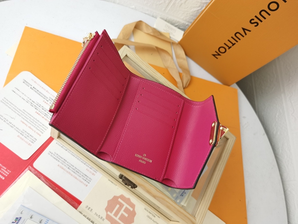 LVコピーウォレット素材ディテール